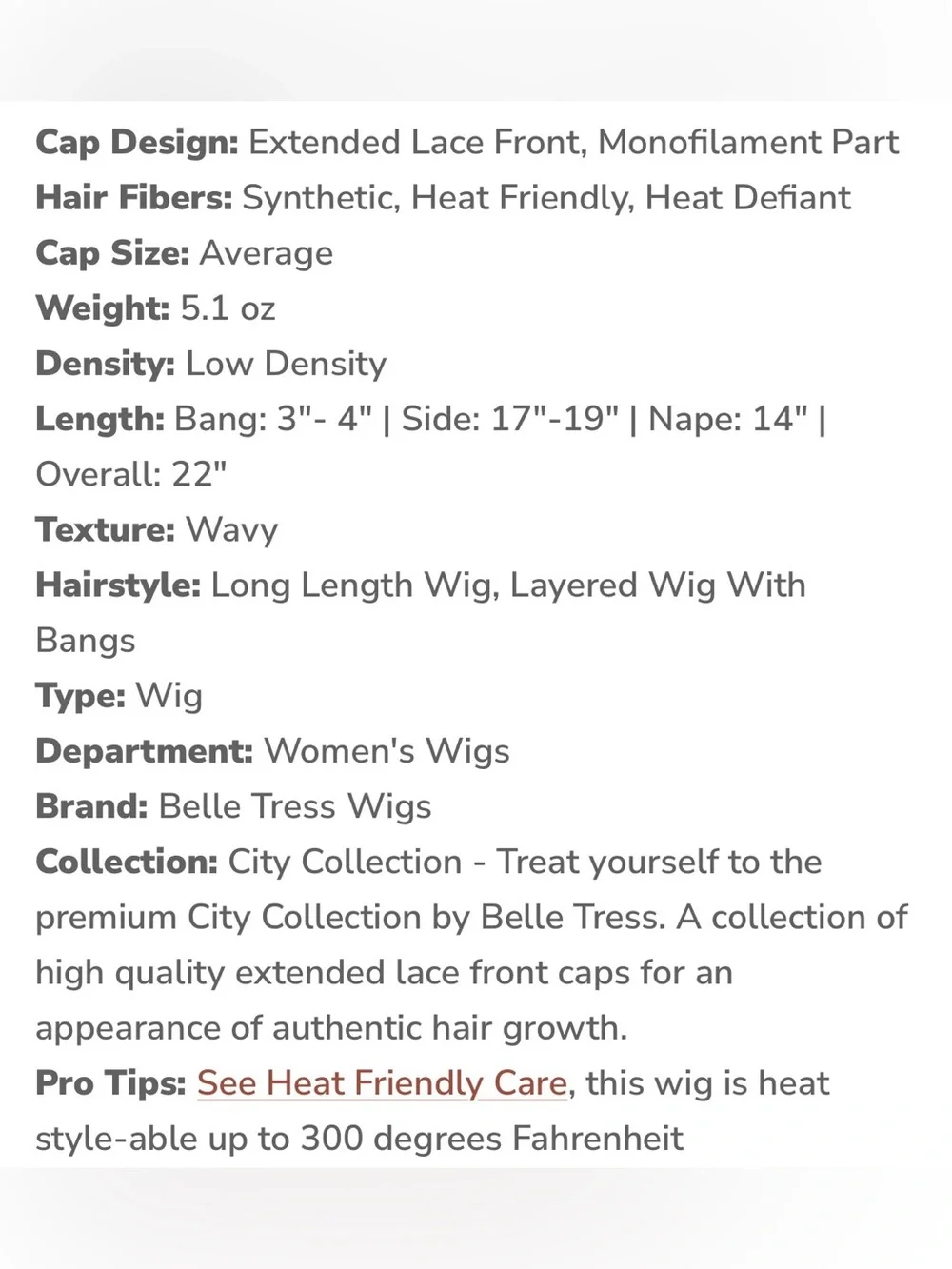 Belle Tress Liverpool - Macadamia Latte-R